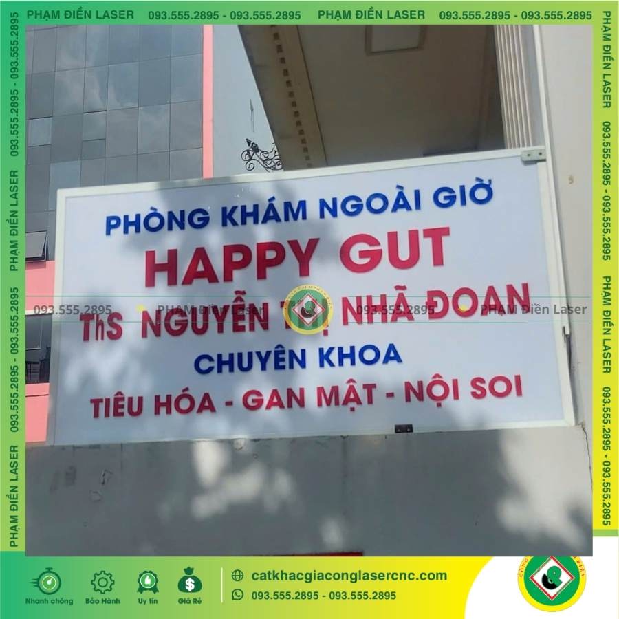 Gợi ý cách lựa chọn đơn vị gia công hộp đèn LED Mica chuyên nghiệp
