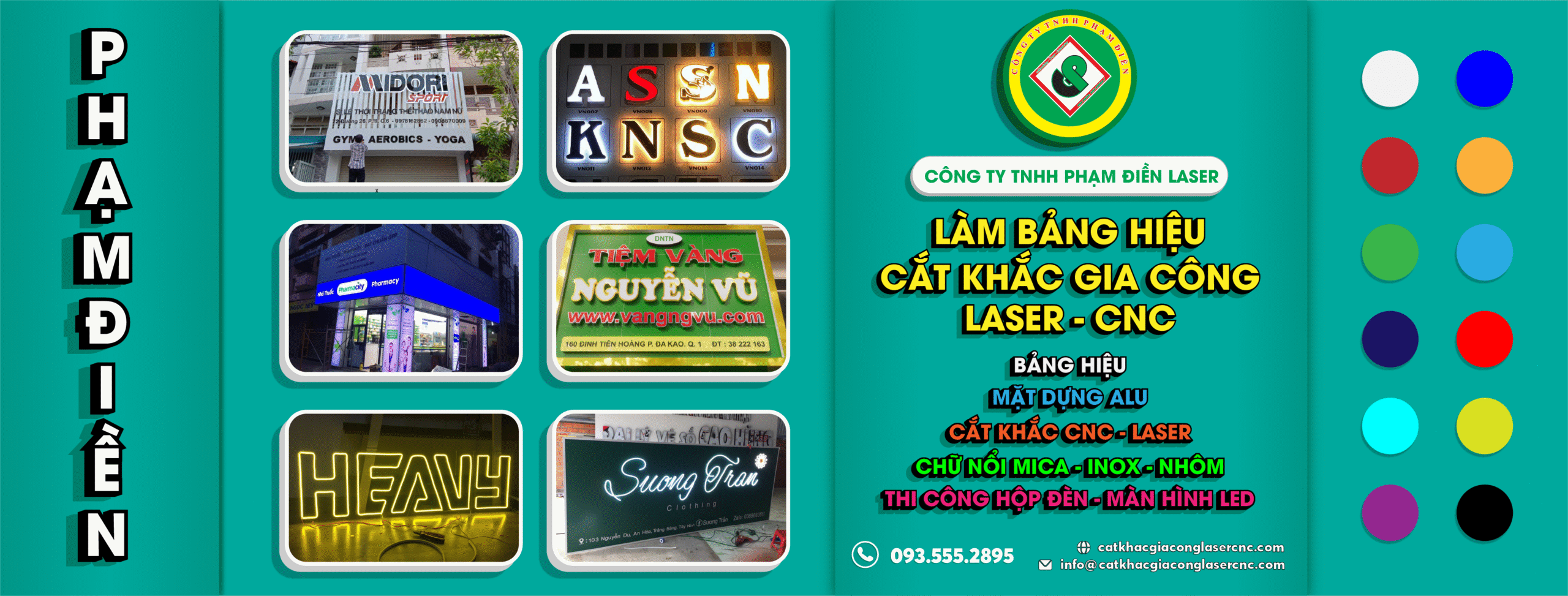 Banner Website Phạm Điền